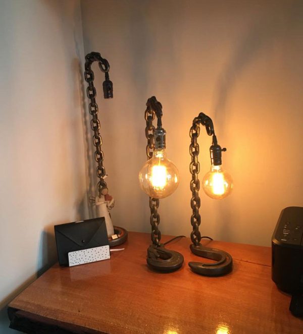 Table Light with Hook or Chain Base - Absolute Bulbs Staffordshire