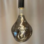 Giant Decorative ‘Organic’ LED Light Bulb (Smoked) - Absolute Bulbs Staffordshire